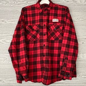 “not your fathers root beer” Buffalo Plaid Flannel